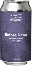 Slow Lane Brewing Before Dawn Munich Dunkel 375ml